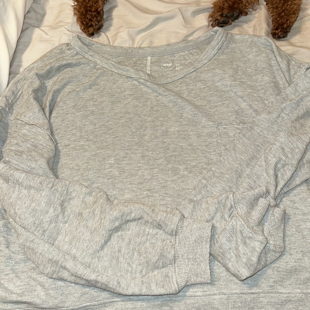 Aerie lounge cropped top